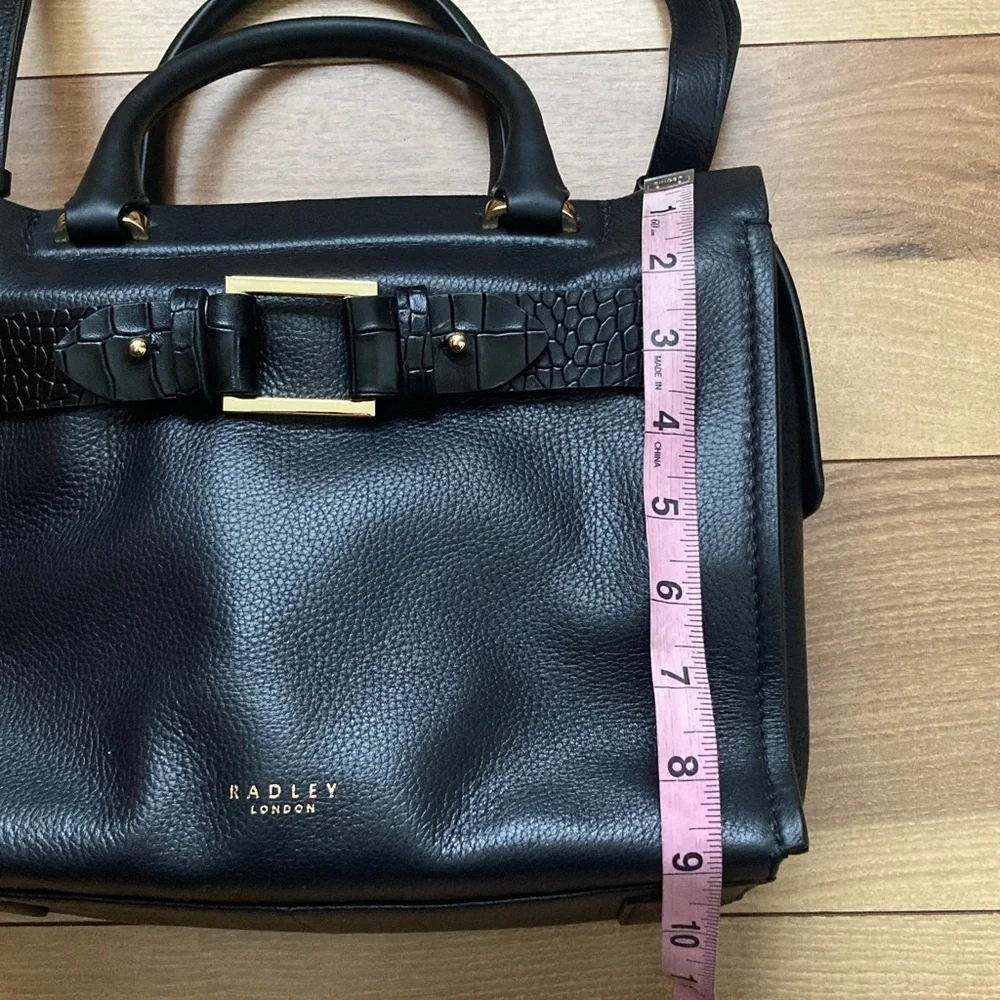 Radley London Agnes Leather Satchel Cross Body Purse